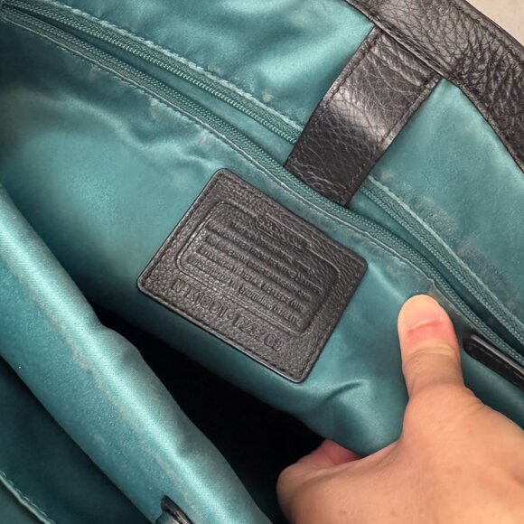 Coach leather tote bag/purse - used - Picture 8 of 14